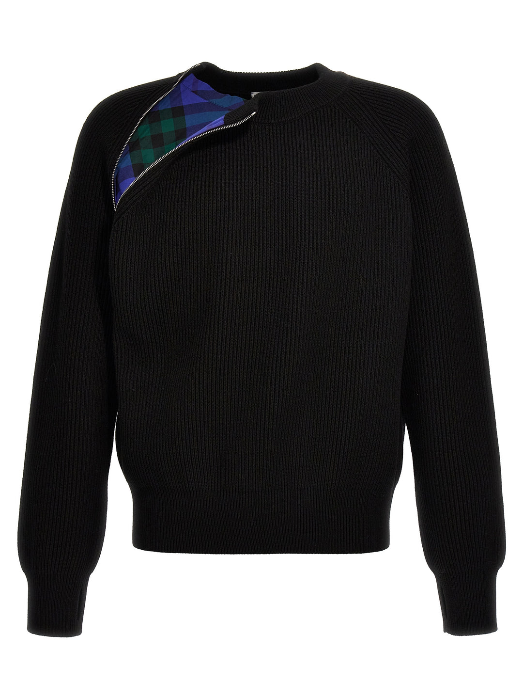 Burberry Zip Detail Sweater Sweaters and Cardigans - Black | 372b0da6f20900deb364ab748580e29f251d54ee