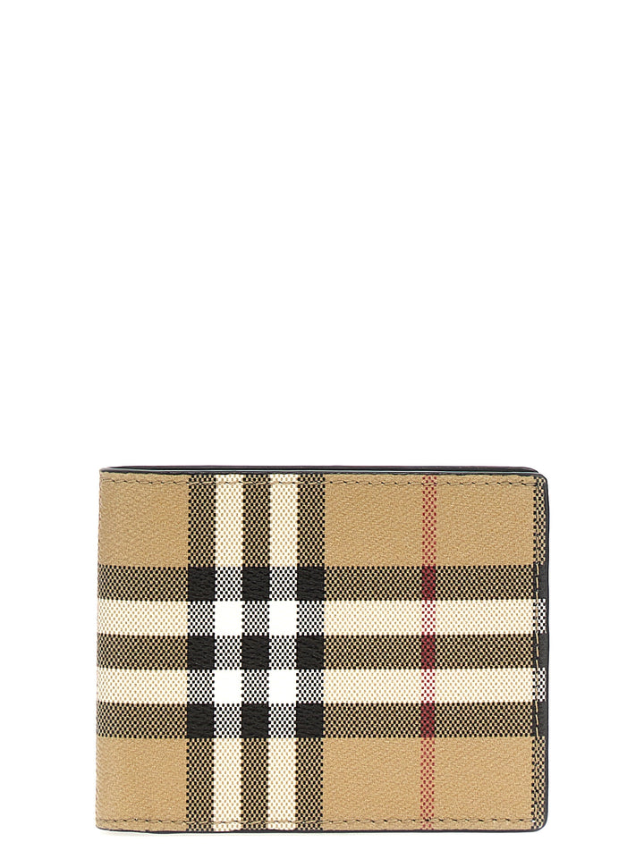 Check Wallet Wallets, Card Holders Beige