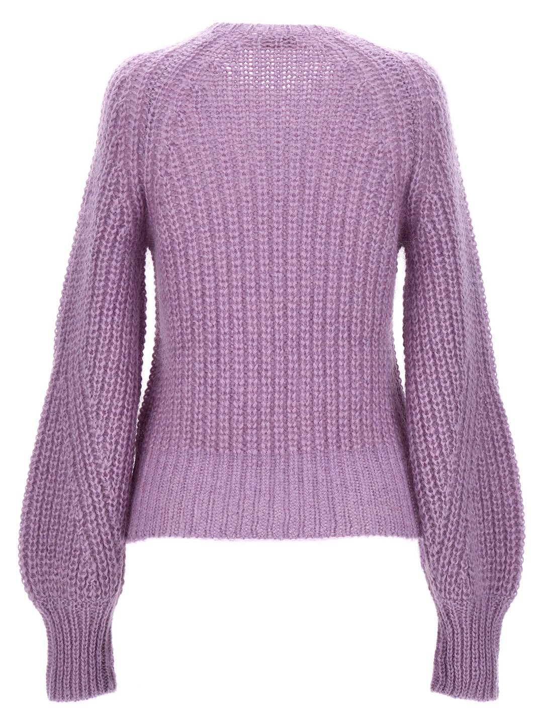 Mohair Blend Sweater Sweater, Cardigans Purple