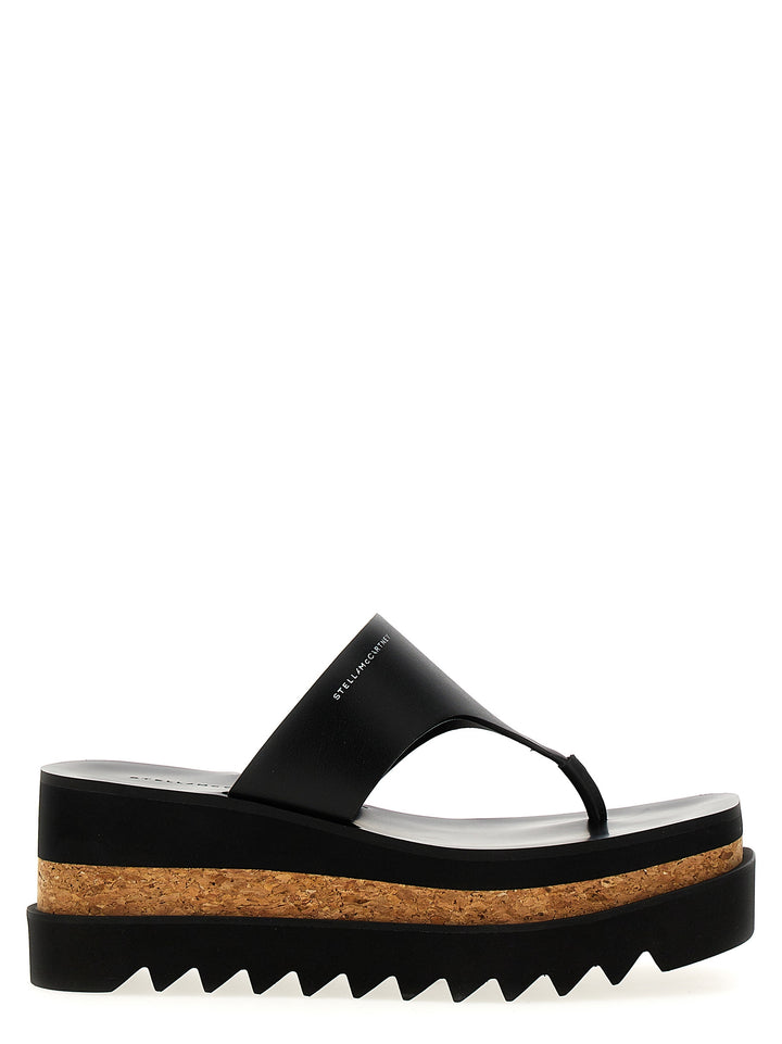 Sneak-Elyse Sandals Black