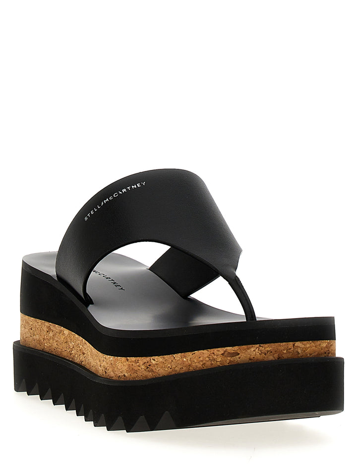 Sneak-Elyse Sandals Black