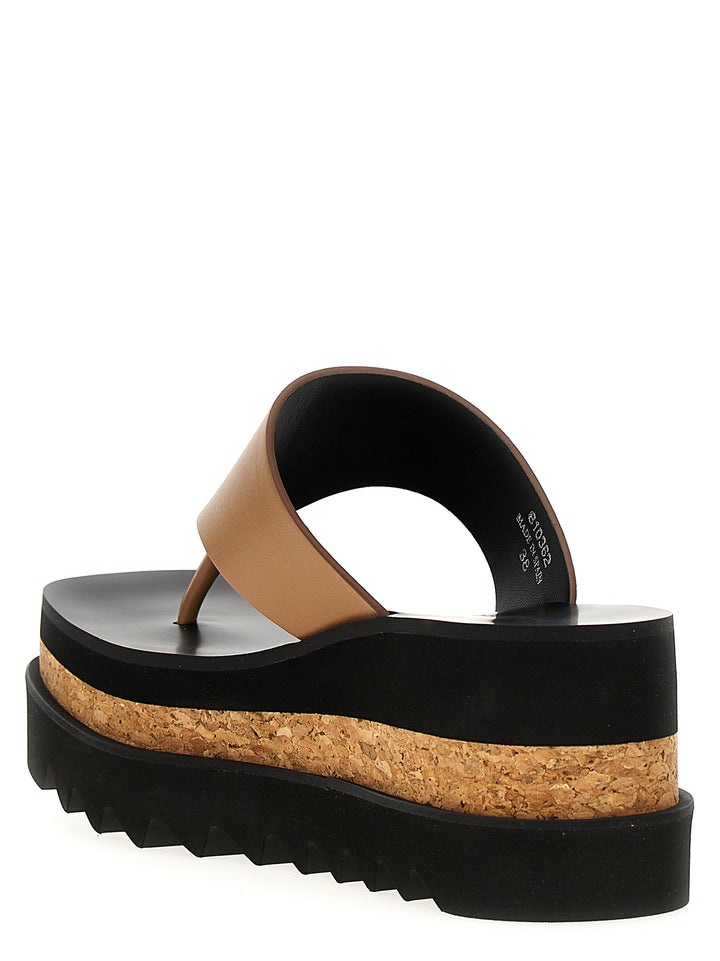 Sneak-Elyse Sandals Brown