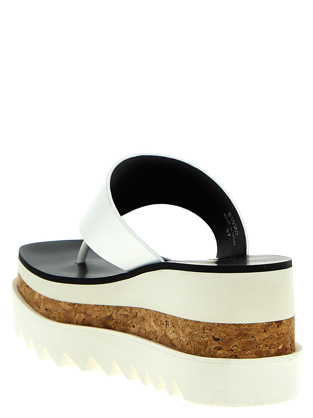 Sneak-Elyse Sandals White