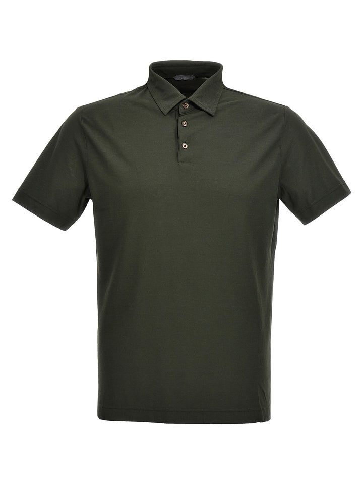 Ice Cotton  Shirt Polo Green