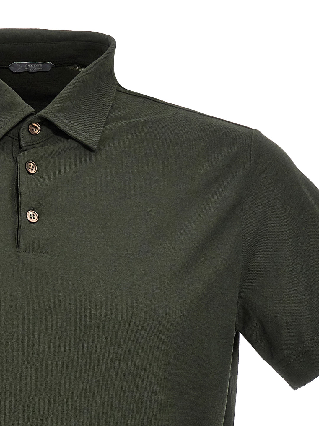 Ice Cotton  Shirt Polo Green