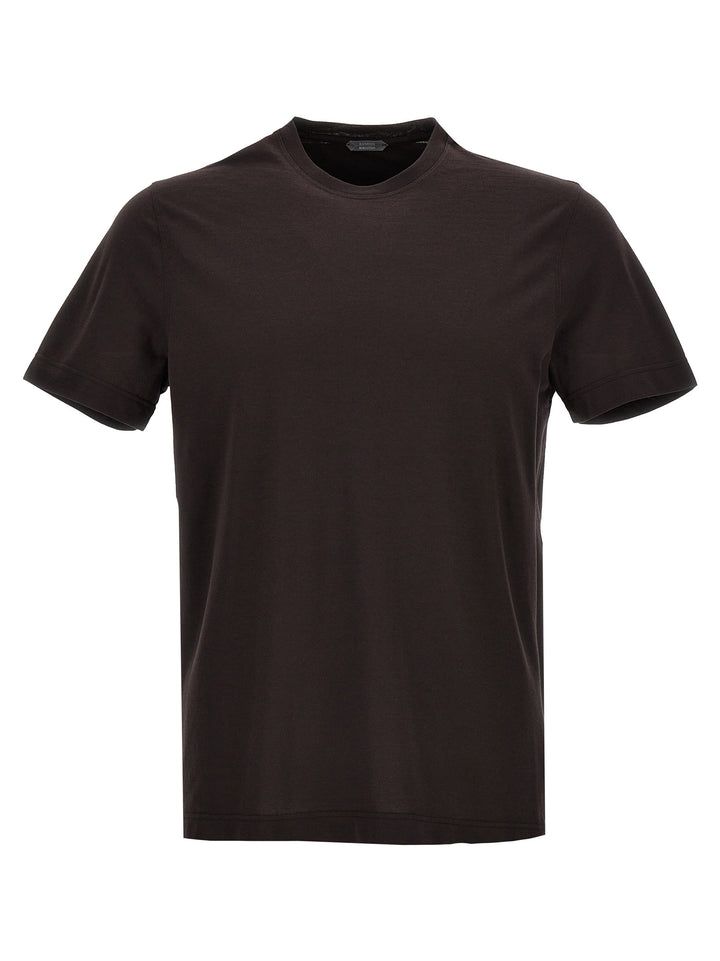 Ice Cotton T-Shirt Brown