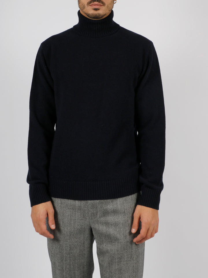 Wool cashmere turtleneck