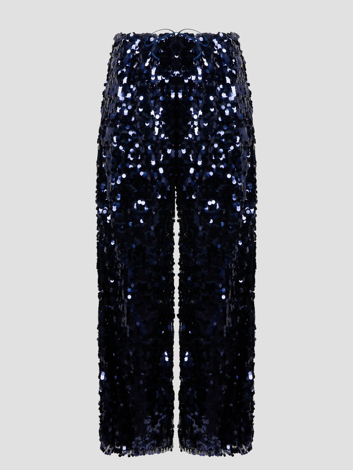 Night sequins pants