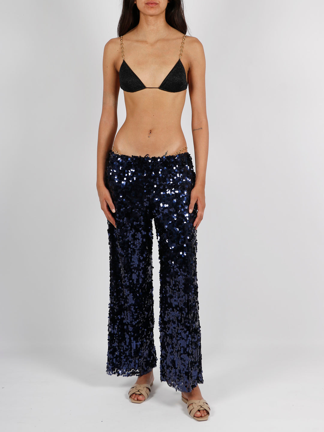 Night sequins pants