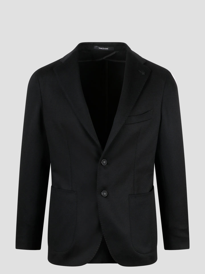 Cashmere single breasted blazer