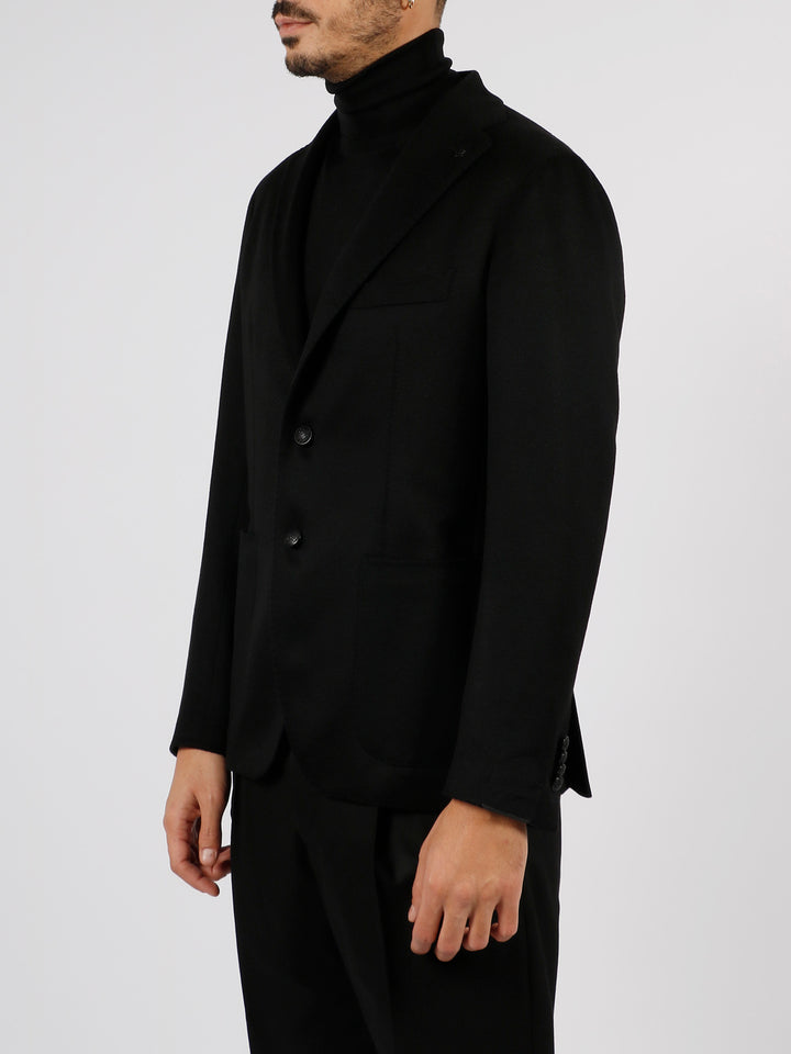 Cashmere single breasted blazer