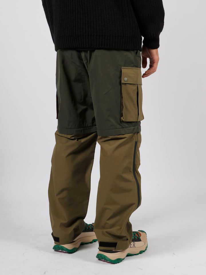 Nylon cargo trousers