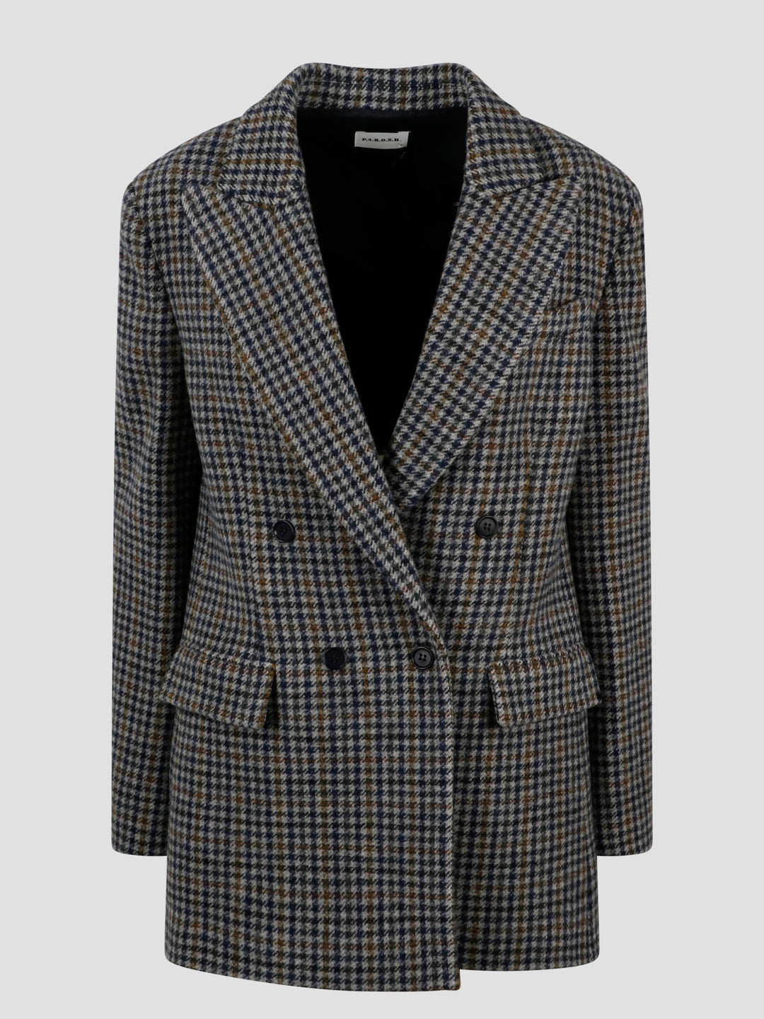 Houndstooth blazer