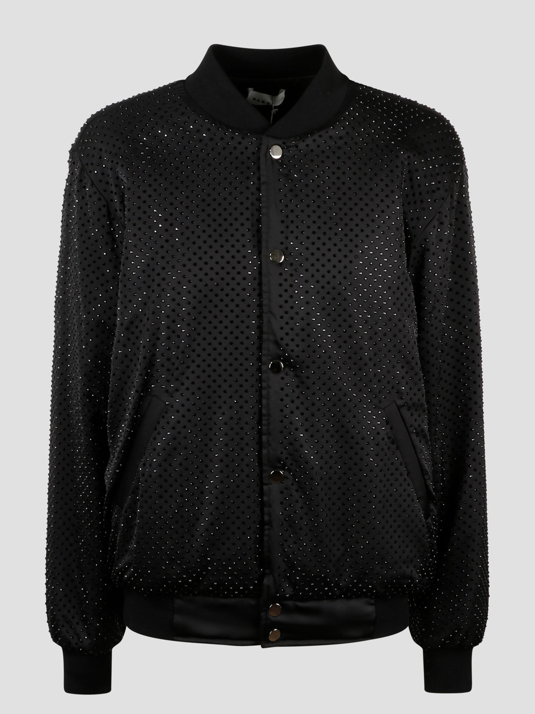 Rhinestone bomber jacket