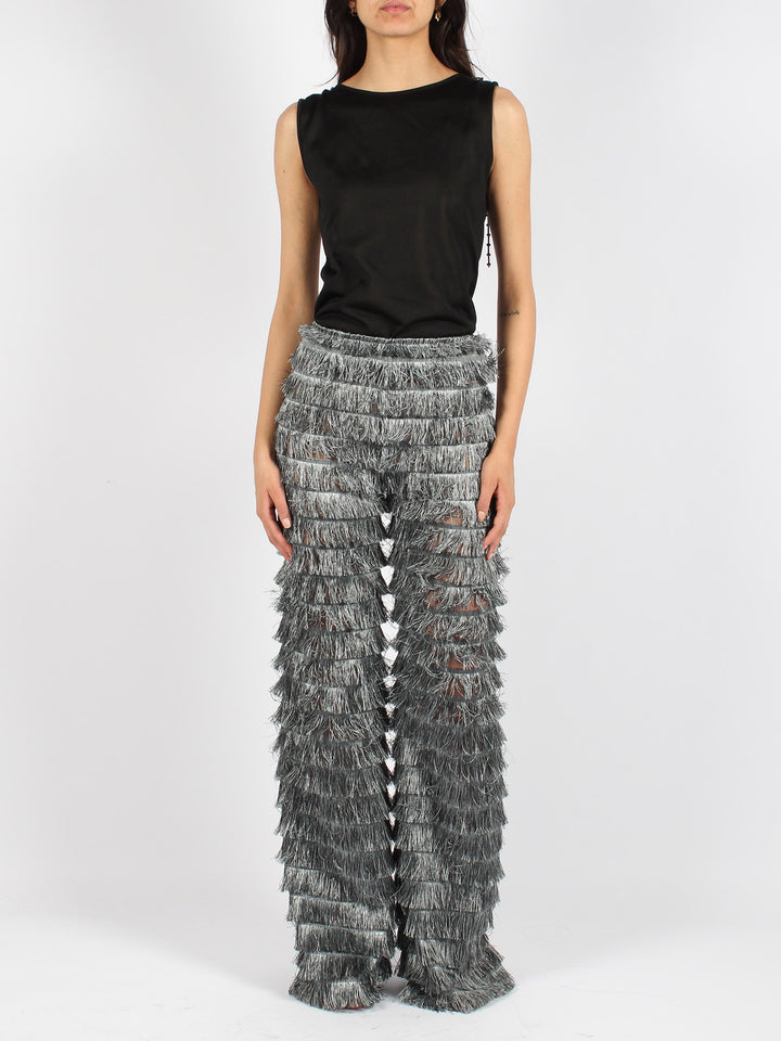 Fringes fil coupé trousers