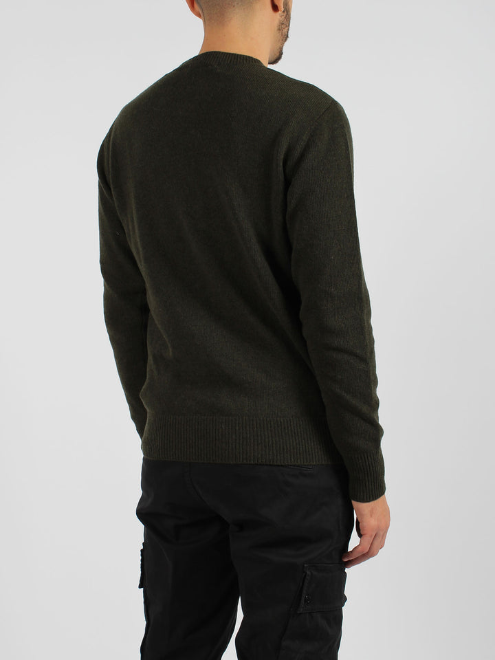 Wool crewneck sweater