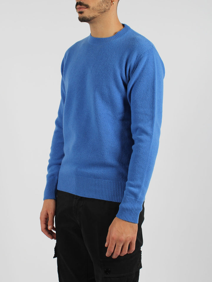 Wool crewneck sweater