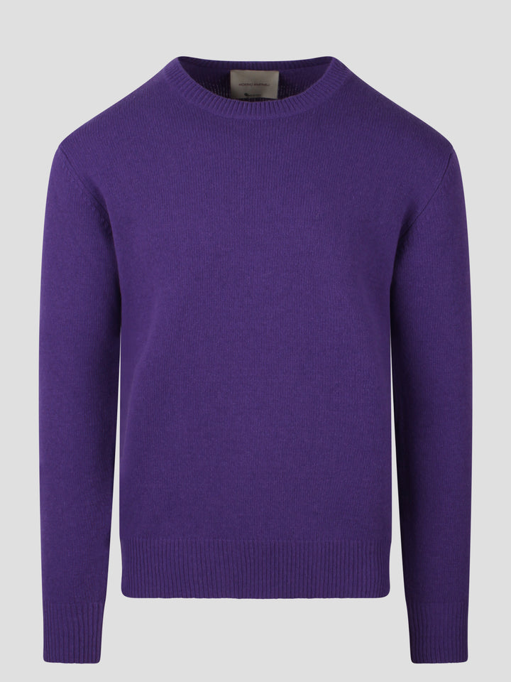 Wool crewneck sweater