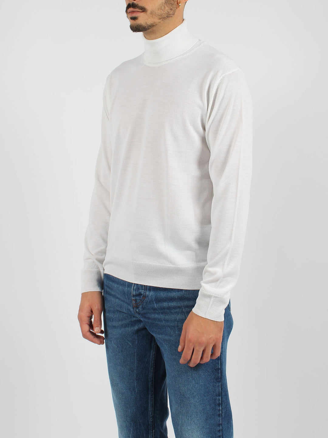 Wool blend turtleneck sweater