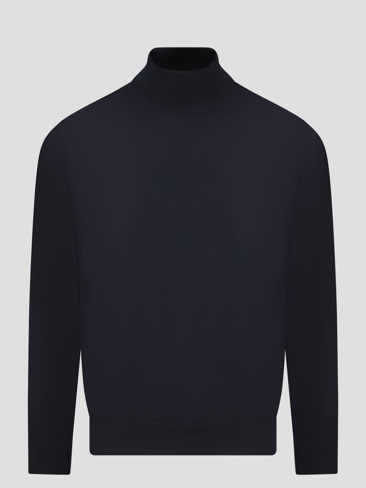 Wool blend turtleneck sweater