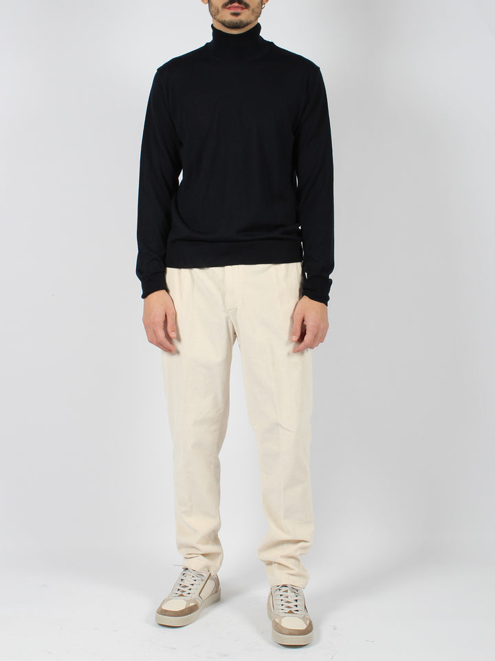 Wool blend turtleneck sweater