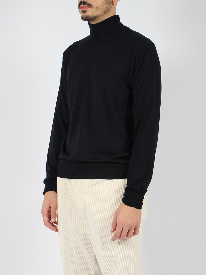 Wool blend turtleneck sweater