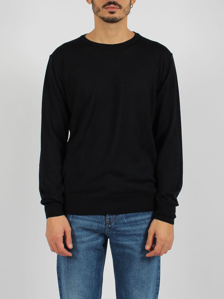 Wool blend crewneck sweater