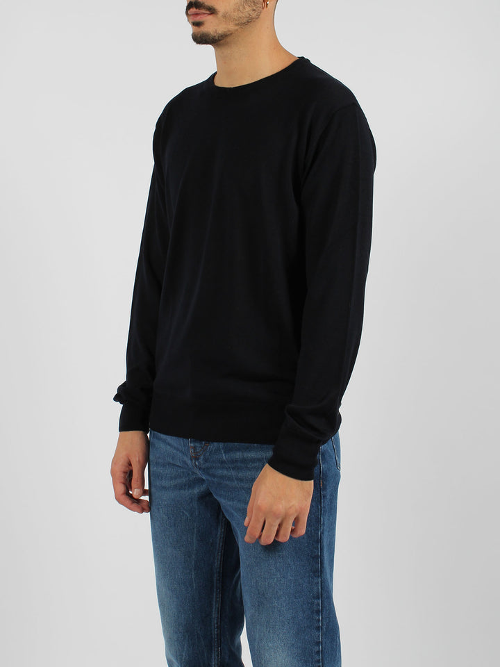 Wool blend crewneck sweater