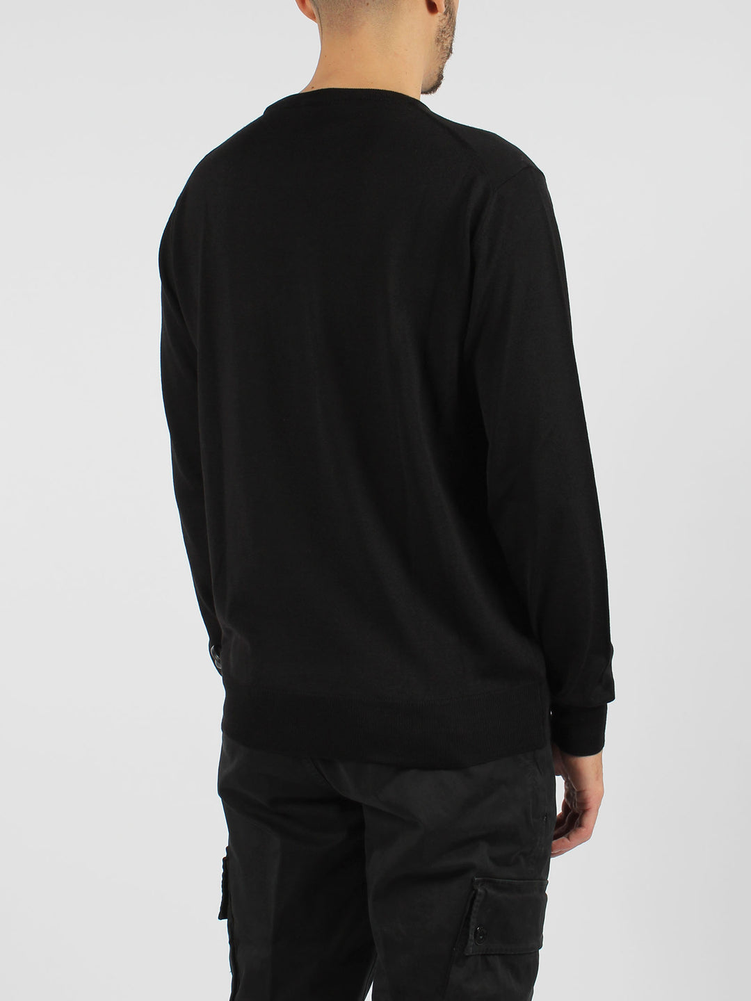 Wool blend crewneck sweater