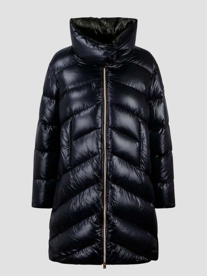 Nylon down jacket