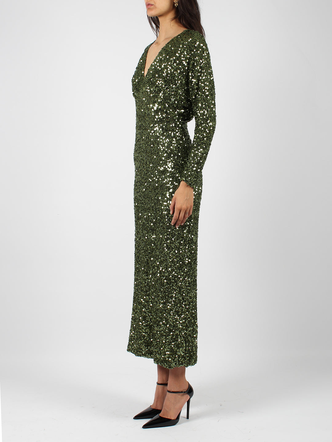 Full sequin long dress