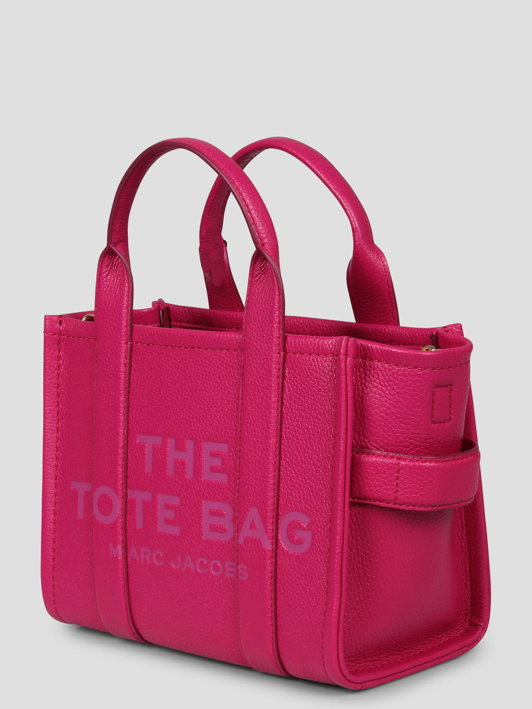 The leather small tote bag