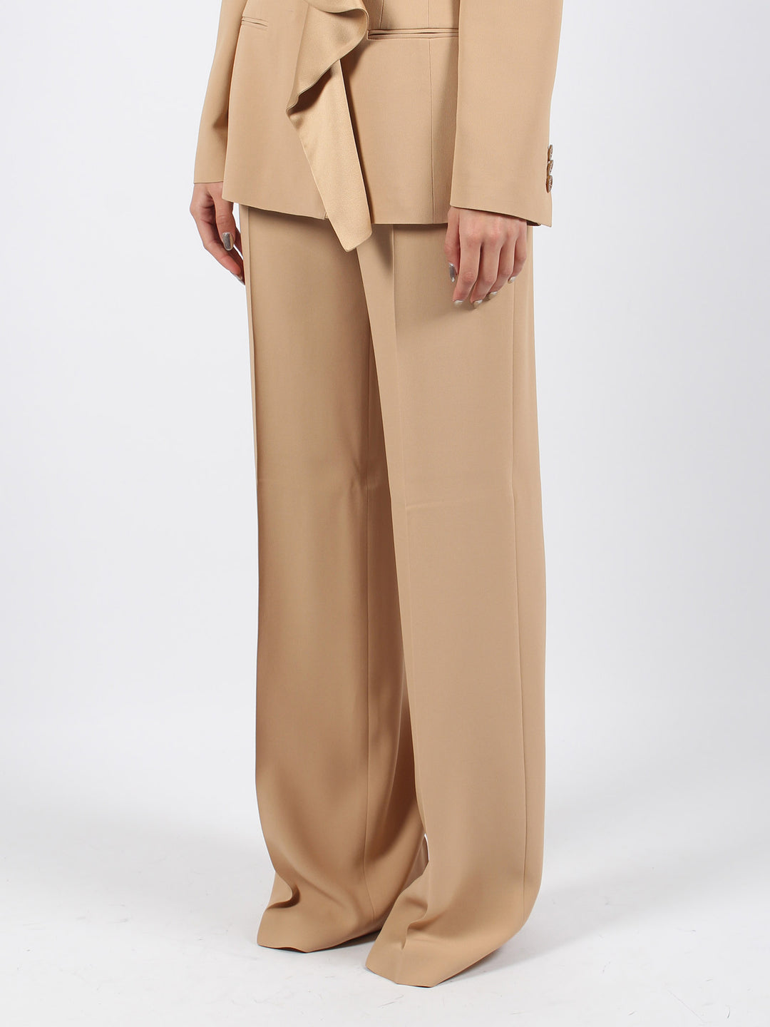 Enver satin palazzo pants