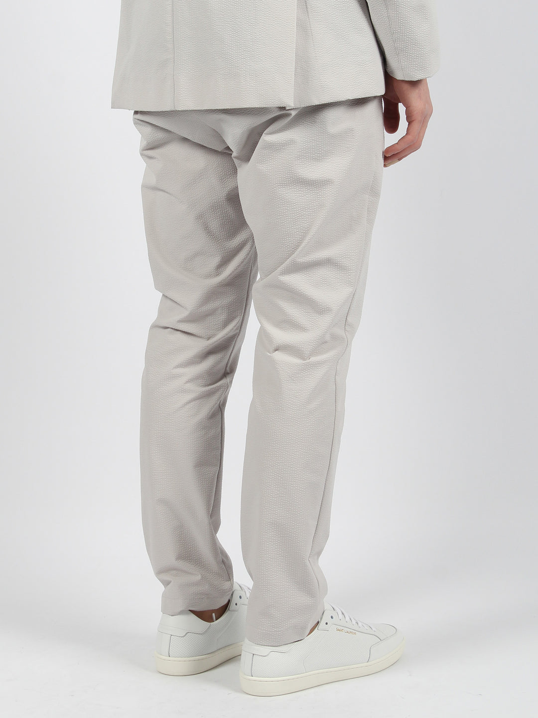 Wavy touch laminar trousers