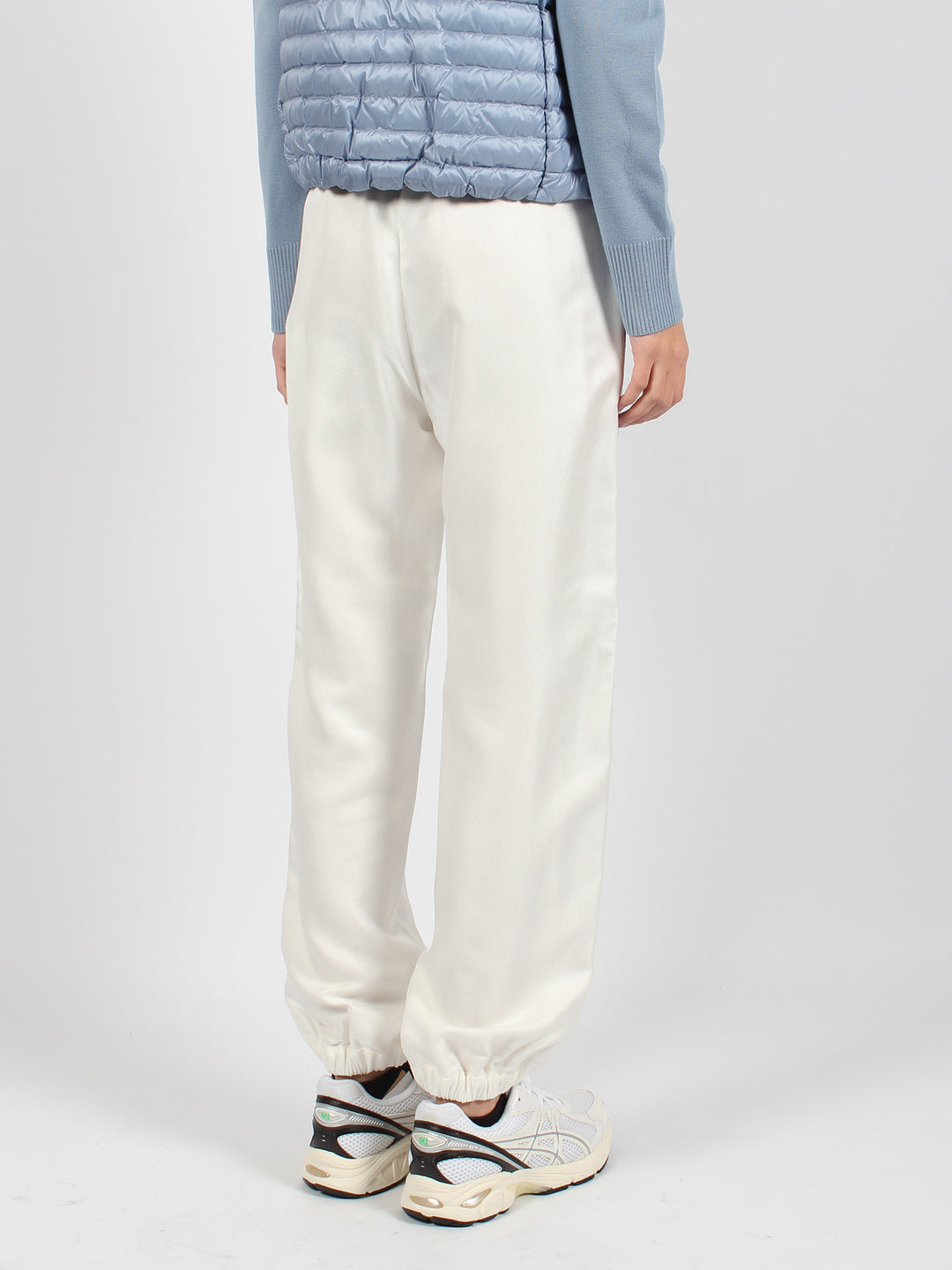 Twill jogging trousers