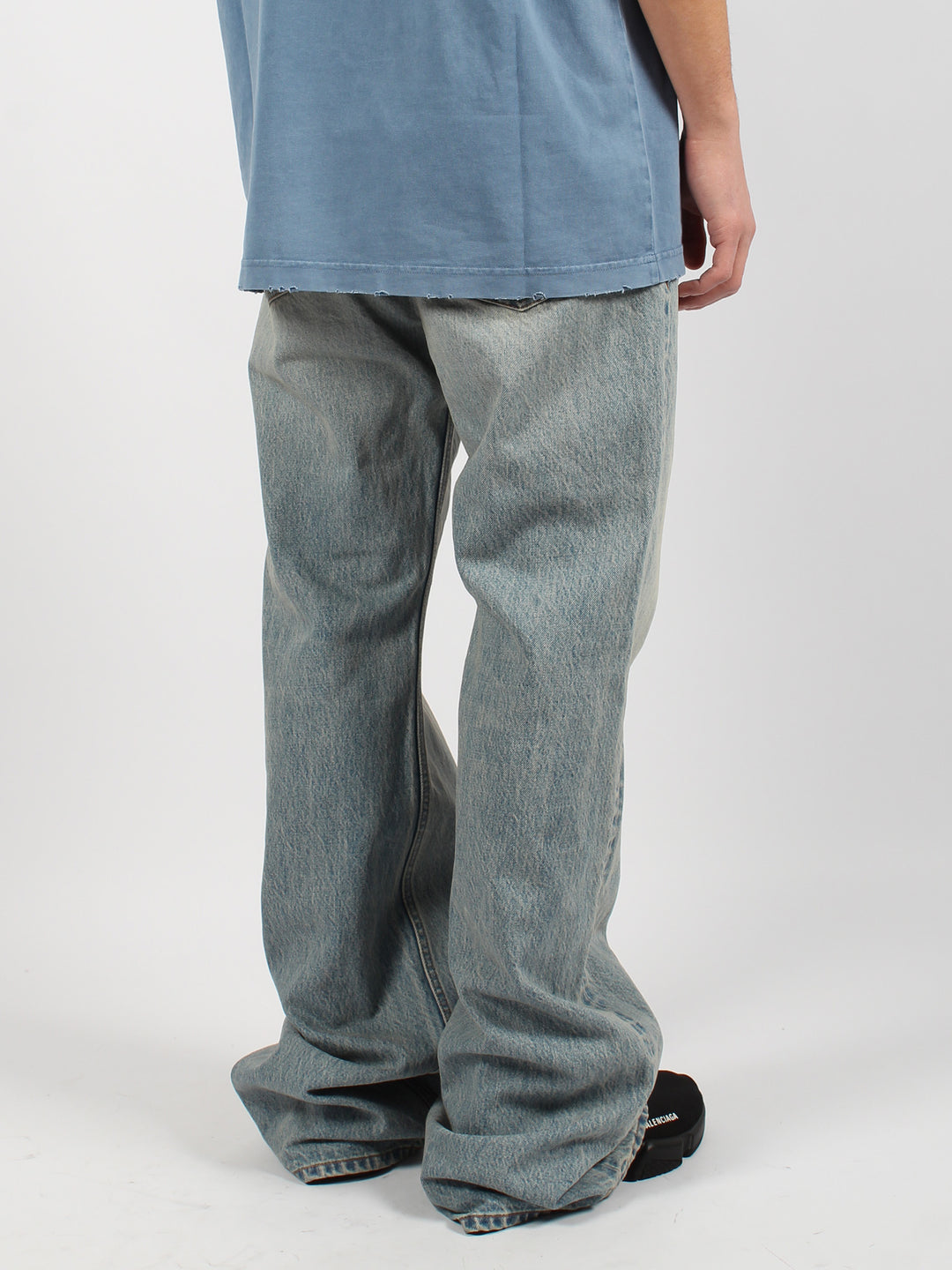 Baggy denim pants