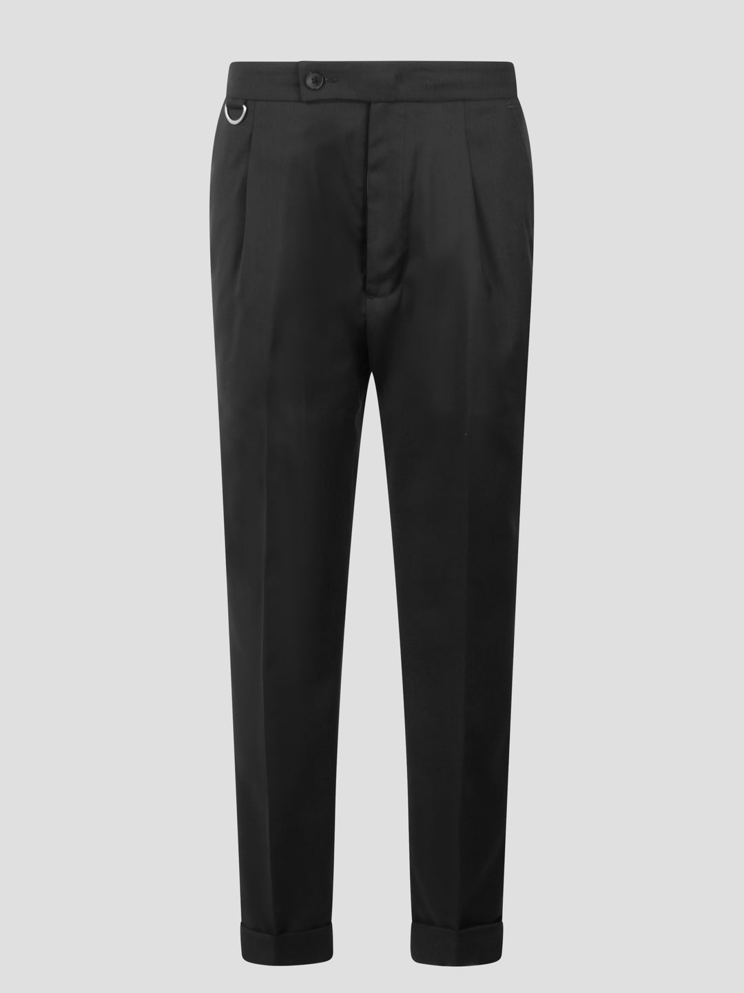 Riviera elastic tropical wool trousers