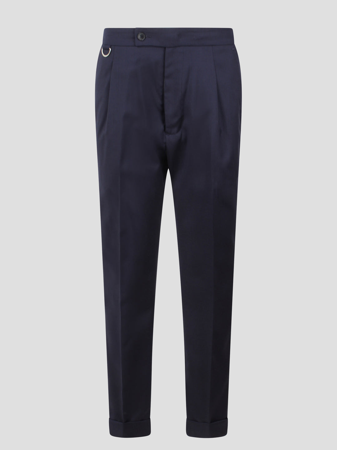 Riviera elastic tropical wool trousers