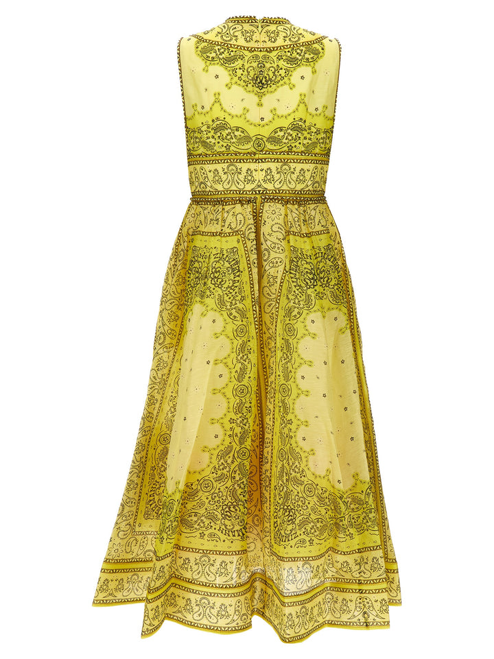 Matchmaker Bow Long Dresses Yellow