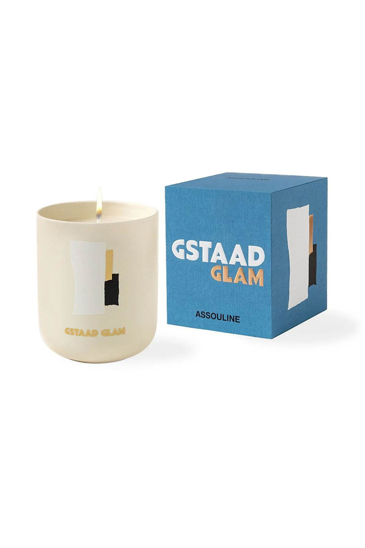 Gstaad Glam Scented Candle - Assouline - CLT