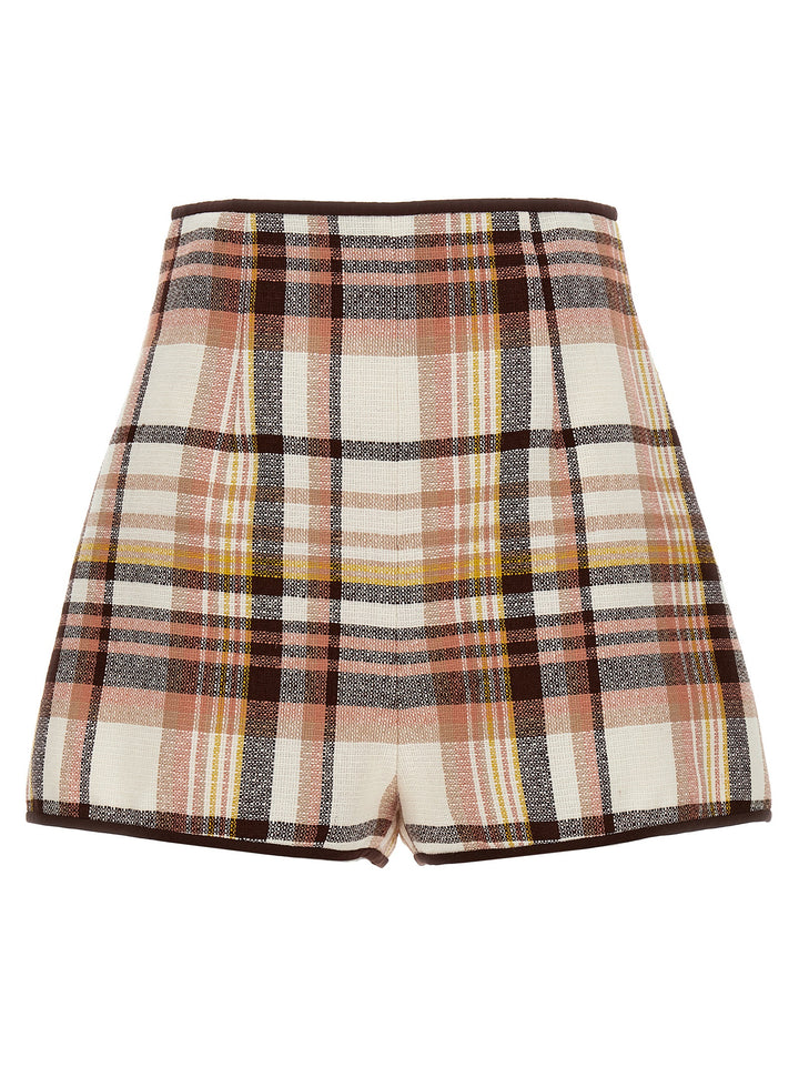 Matchmaker Check Dance Bermuda, Short Multicolor