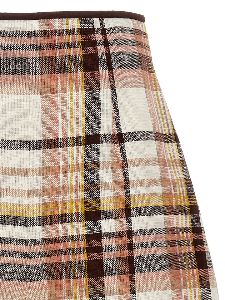 Matchmaker Check Dance Bermuda, Short Multicolor