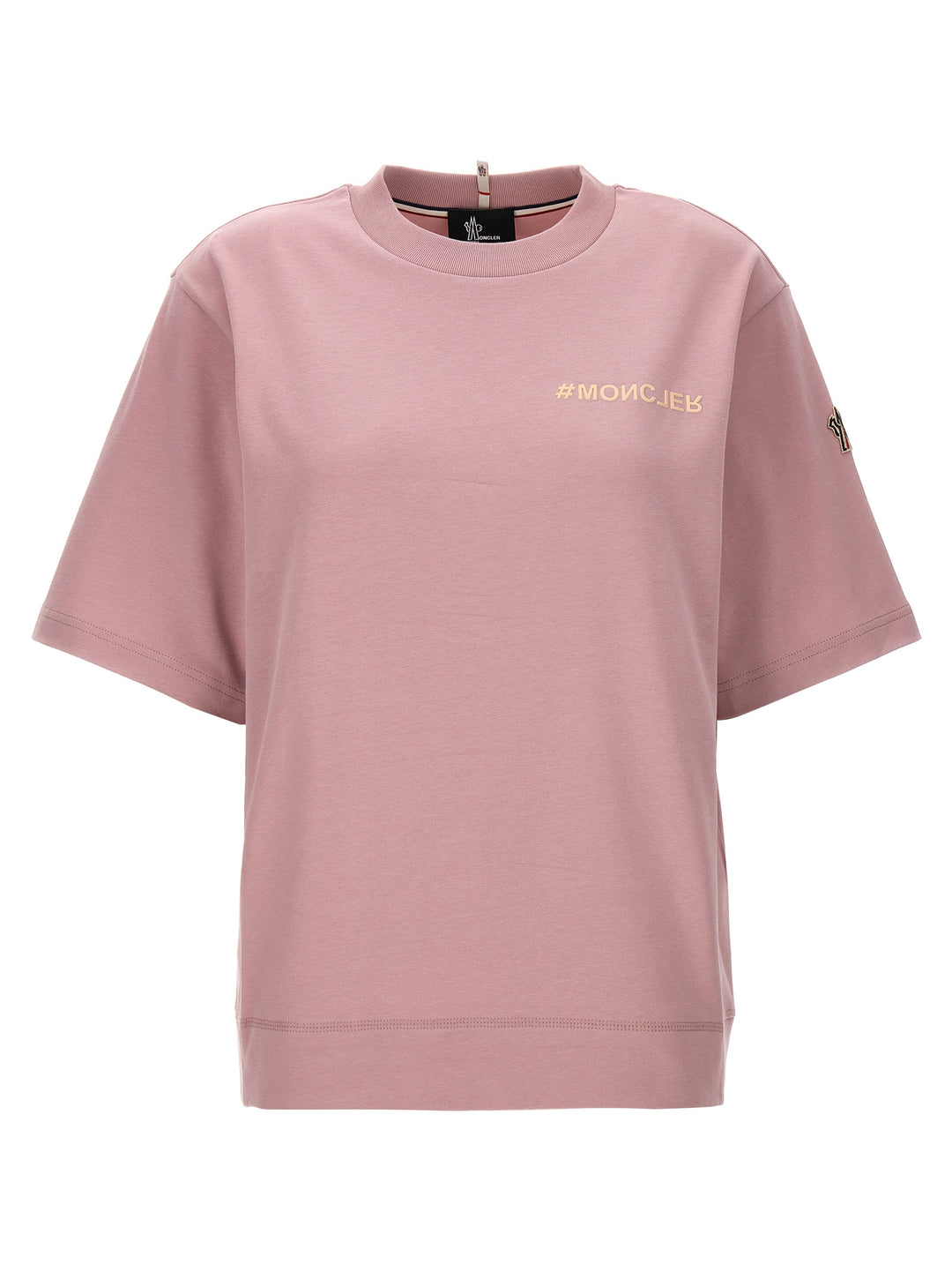 Logo Print T-Shirt Pink