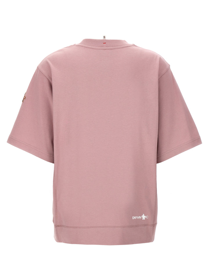 Logo Print T-Shirt Pink