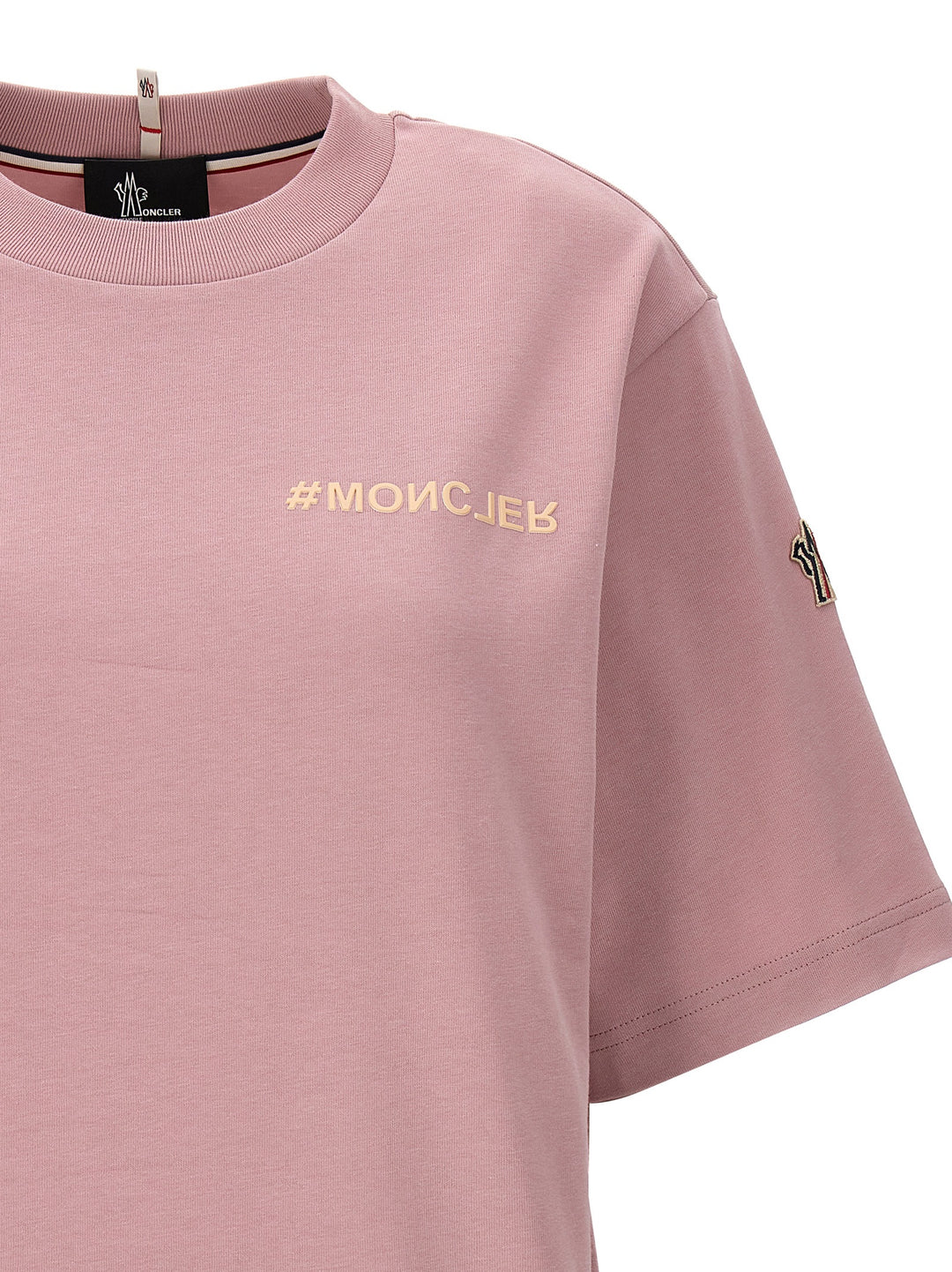 Logo Print T-Shirt Pink