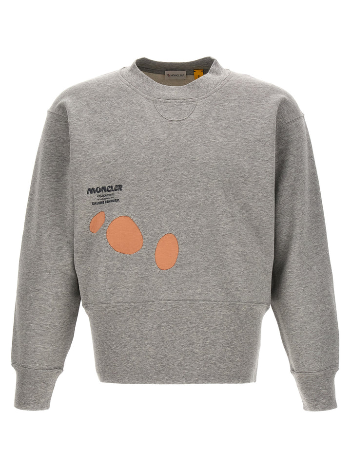 Moncler Genius X Salehe Bembury Sweatshirt Gray