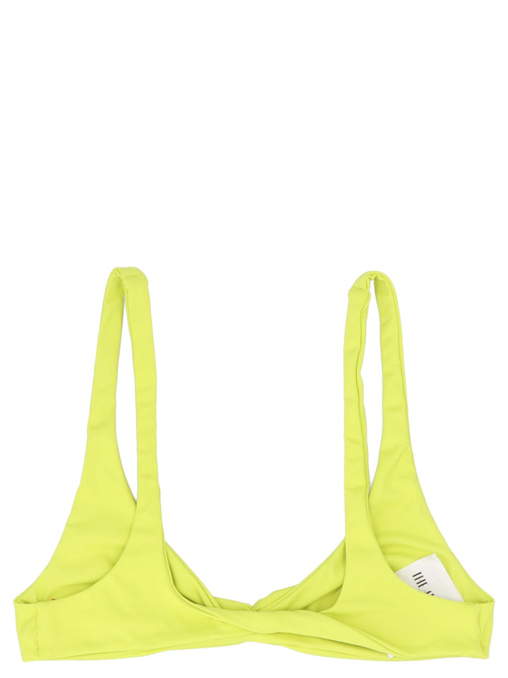 Capsule Triangle Bra Beachwear Yellow