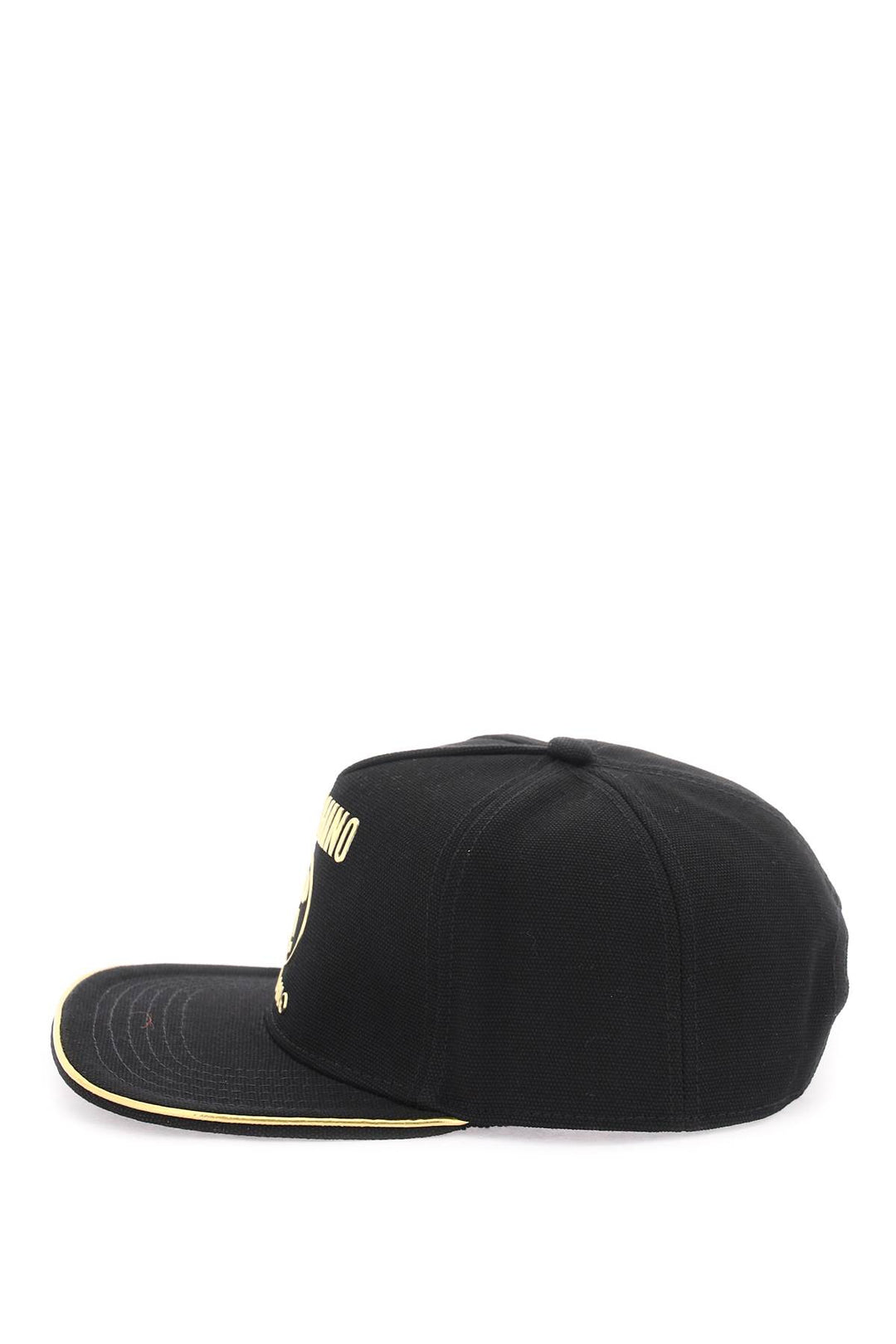 Baseball Cap With Metal Logo - Moschino - Men