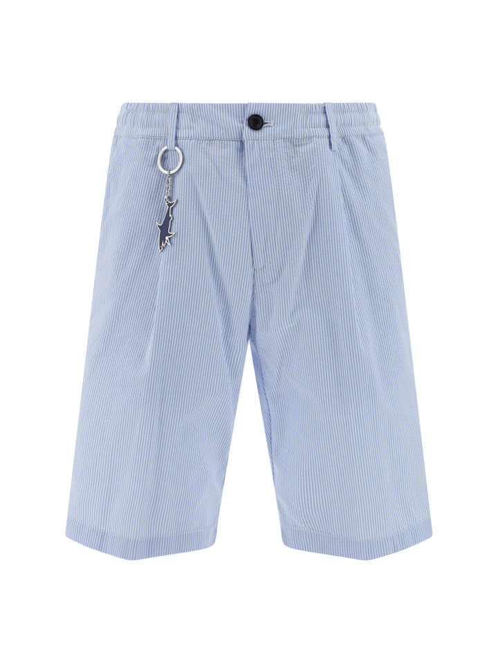 COTTON BERMUDA SHORTS