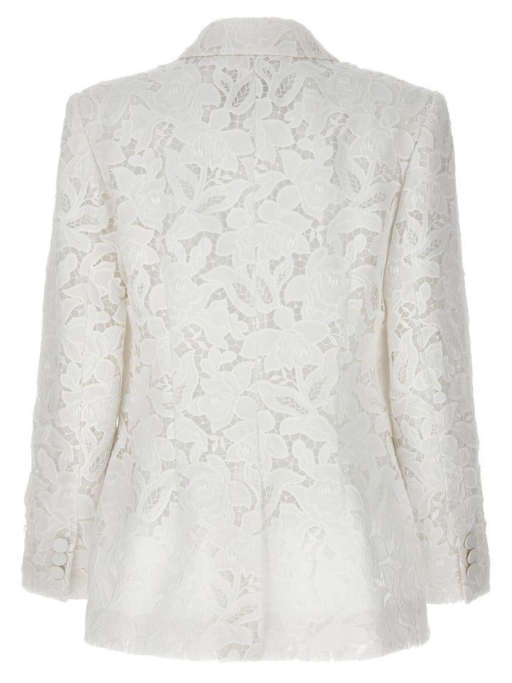 Zimmermann Natura Lace BlazerS - White | e90deddda498d8f8d4aa471e723f023924412493